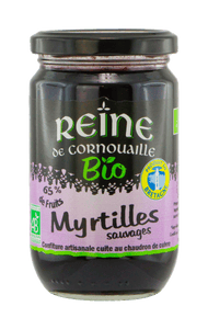 Confiture Bio de Myrtilles sauvages